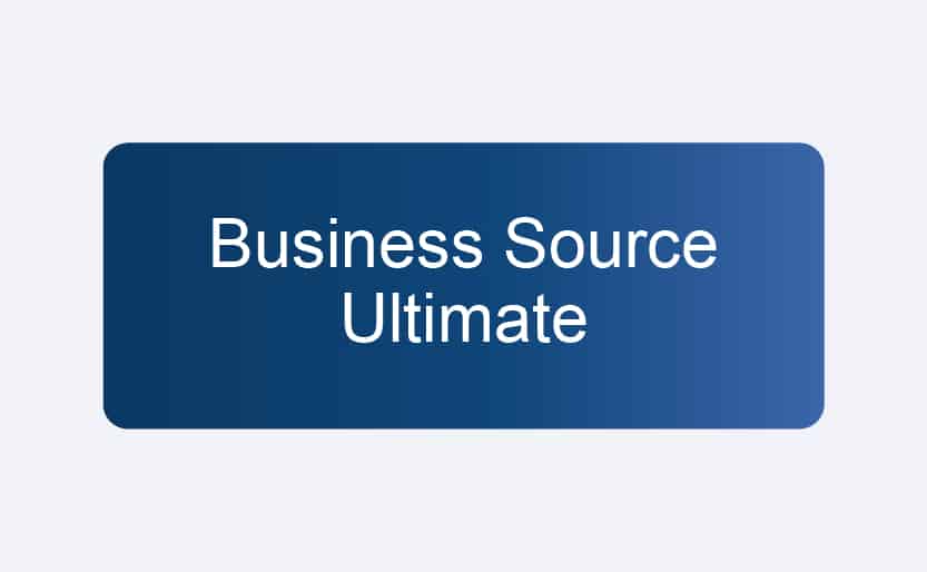 Ebsco Business Source Ultimate