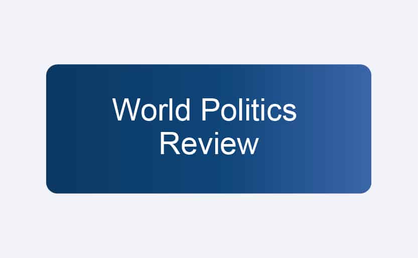 l_Ebsco World Politics Review